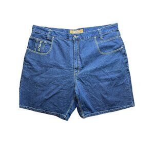 Paco Denim Shorts Mens Size 46 Medium Wash Vintage 90's Baggy